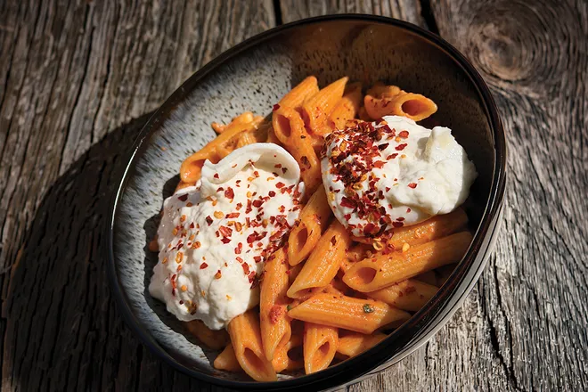Kremasta pasta alla vodka