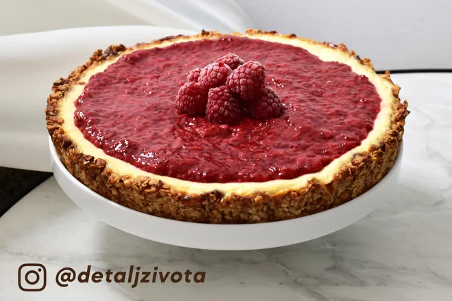 Cheesecake sa malinama by @detaljzivota