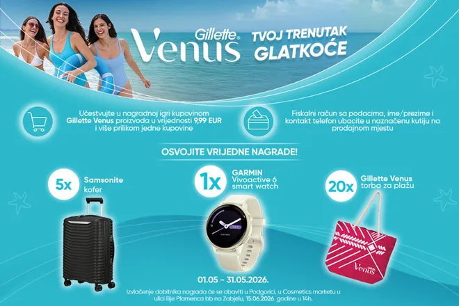 Nagradna igra Gillette Venus