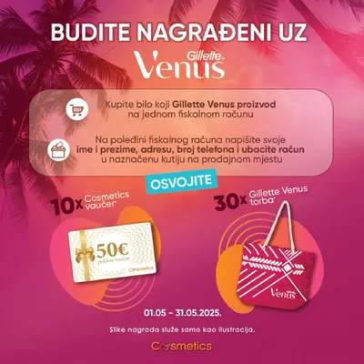 Nagradna igra Gillette Venus